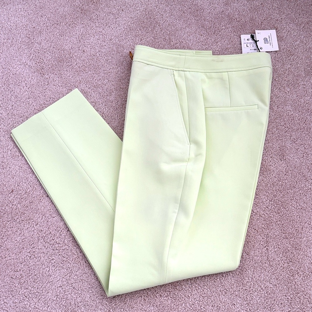 Zara Pastel Green Pants - Picture 2 of 6
